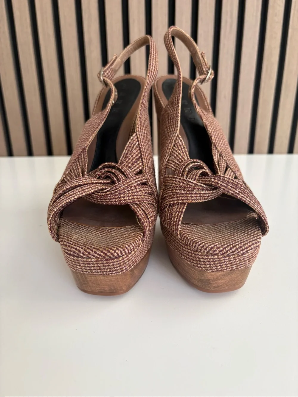 Auth MARNI Platform Heels